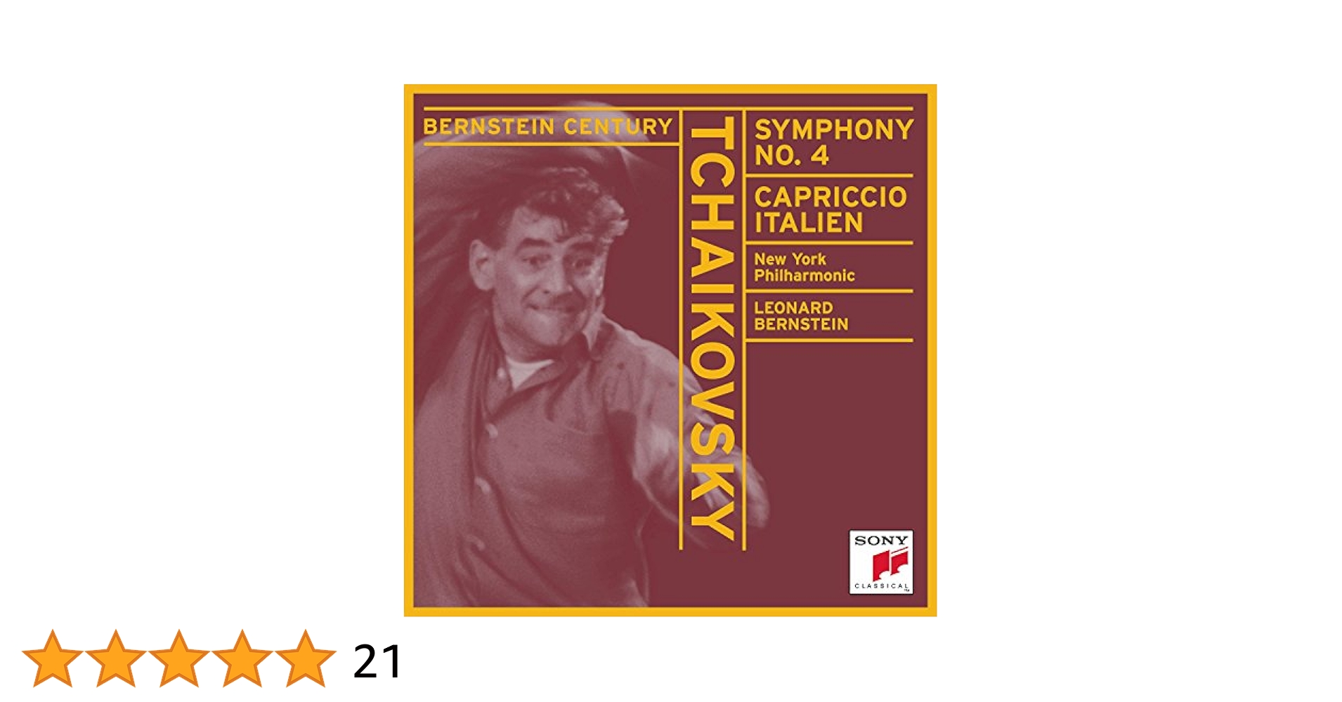 【中古】 Symphony 4 / Capriccio Italien / Tchaikovsky Amazon.com: Bernstein Century - Tchaikovsky: Symphony No. 4